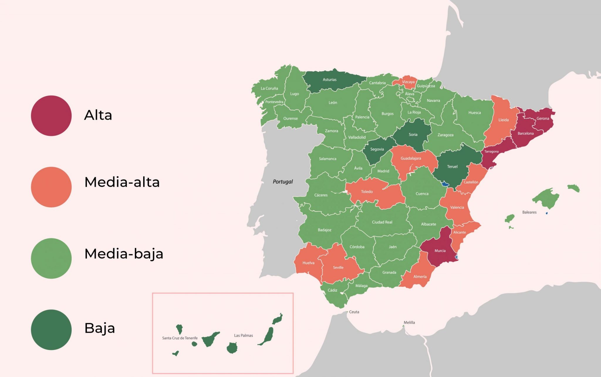 mapa estadisticas robo espana